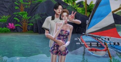 模拟人生4如何合照