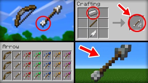 弓箭怎么做我的世界