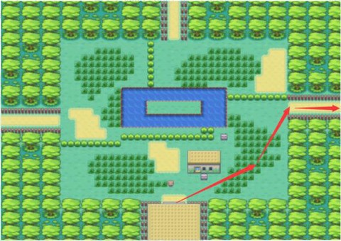 口袋妖怪火红灯火山怎么走[图1]