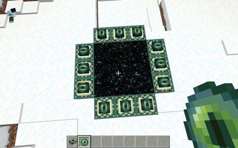 我的世界中末地传送门怎么做[图1]