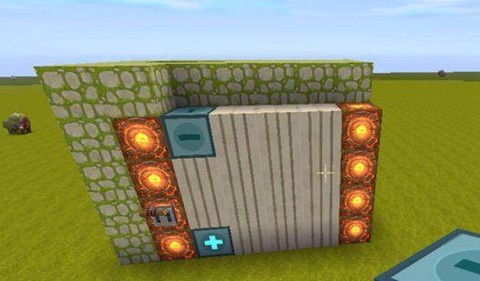 迷你世界怎么建自动门