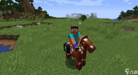 我的世界如何骑羊驼