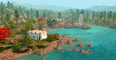 模拟人生4如何度假