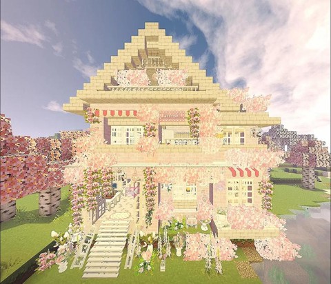 我的世界室外怎么装饰[图2]