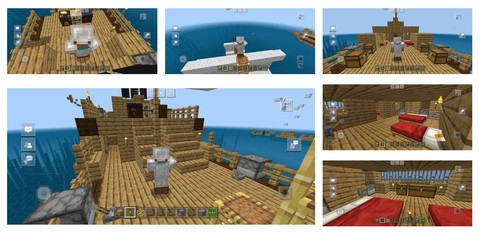 我的世界军舰怎么做