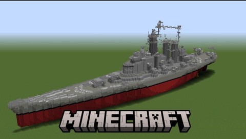 我的世界军舰怎么做[图2]