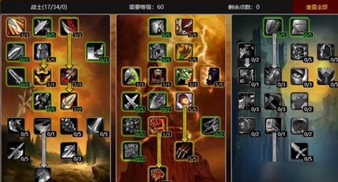 魔兽世界战士什么天赋