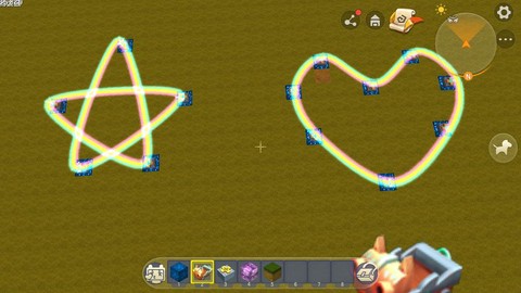 迷你世界怎么刻爱心