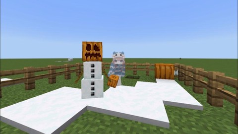 我的世界突变雪傀儡怎么做视频[图2]